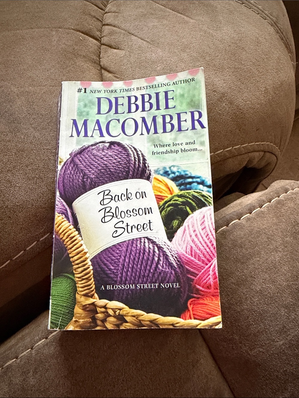 Back on Blossom Street by Debbie Macomber Paperback Romance Novel